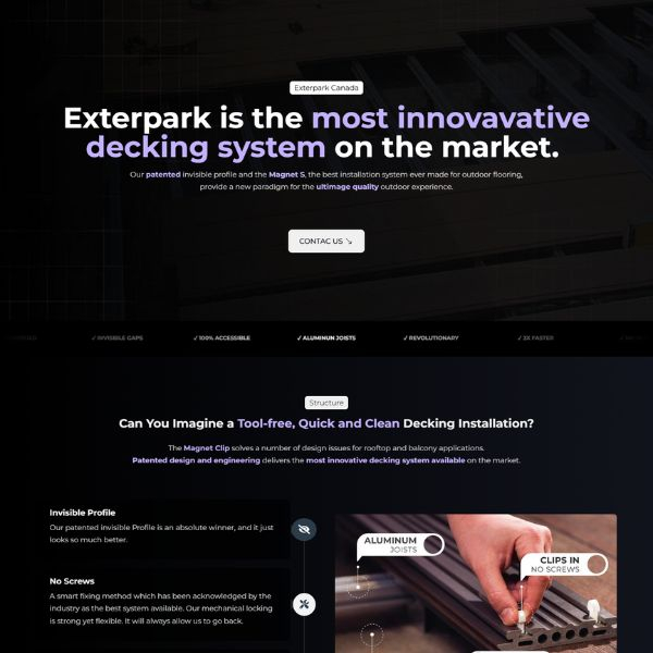 landing-page-design-exterpark